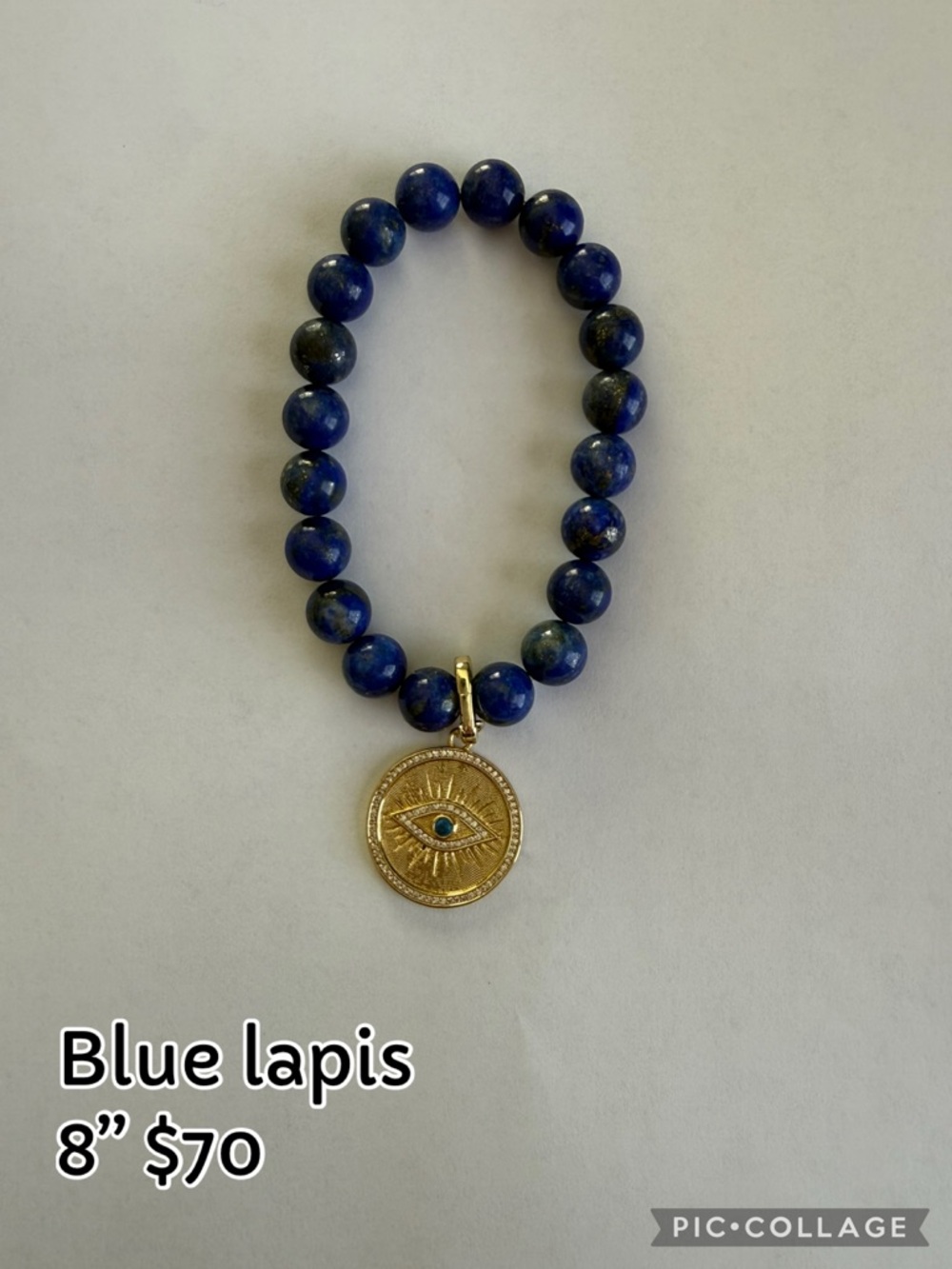 Bombshell beads bracelet